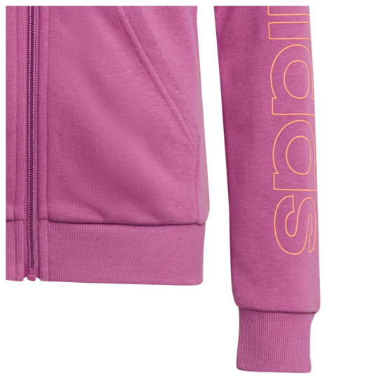 Adidas Παιδική ζακέτα Essentials Linear Logo Full-Zip Hoodie